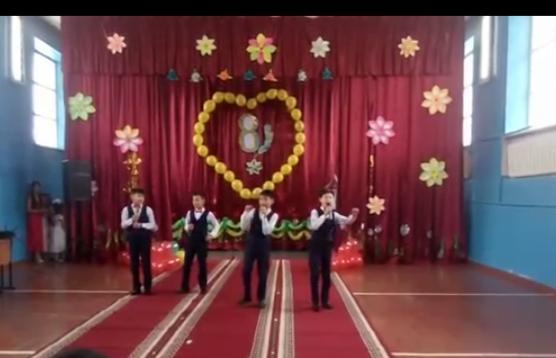 8 наурыз мерекесіне орай "Әлемді бесігімен тербеткен"такырыбында өткен іс-шарадан  көріністер