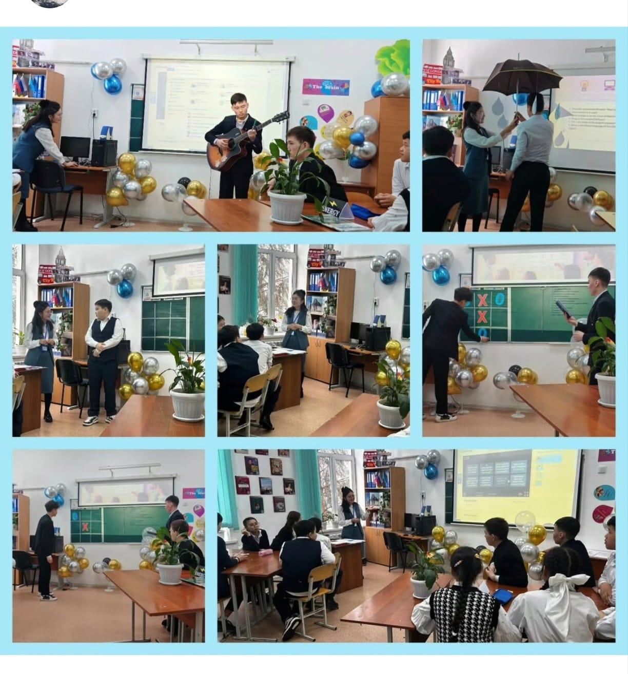 Ағылшын тілі пәнінен ашық сабақ. Мұғалім Нургали А