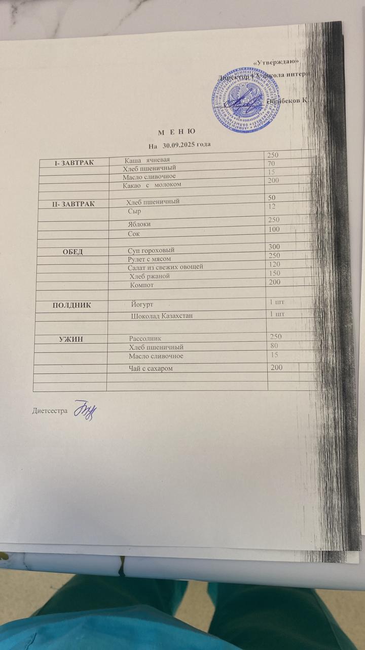 меню.30.09.25